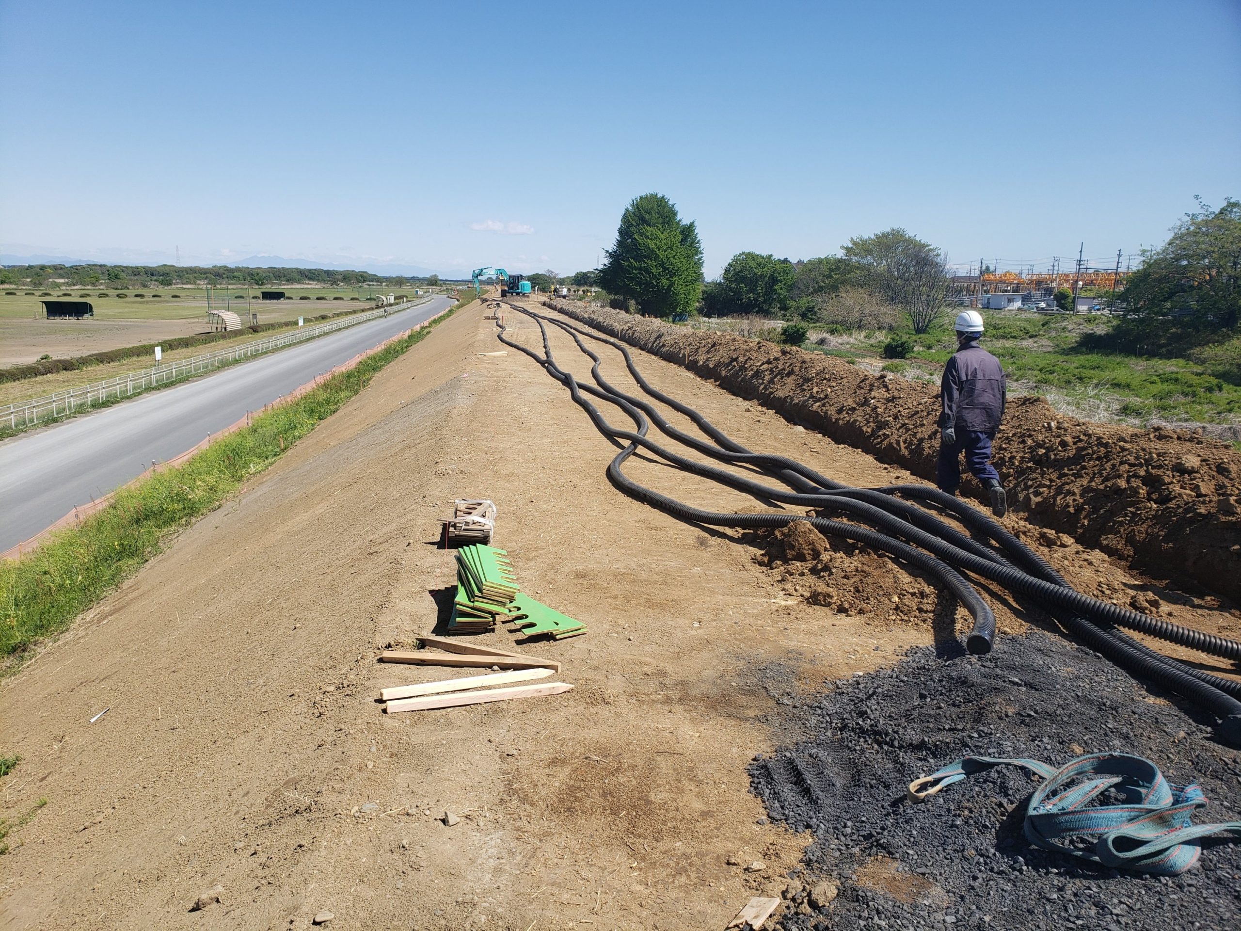 鬼怒川河川工事